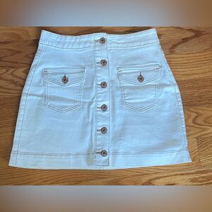 Forever 21 Button Down Mini Skirt